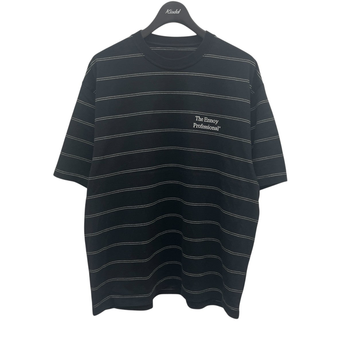 ENNOY(エンノイ) Panel Border S S T-ShirtボーダーTシャツ