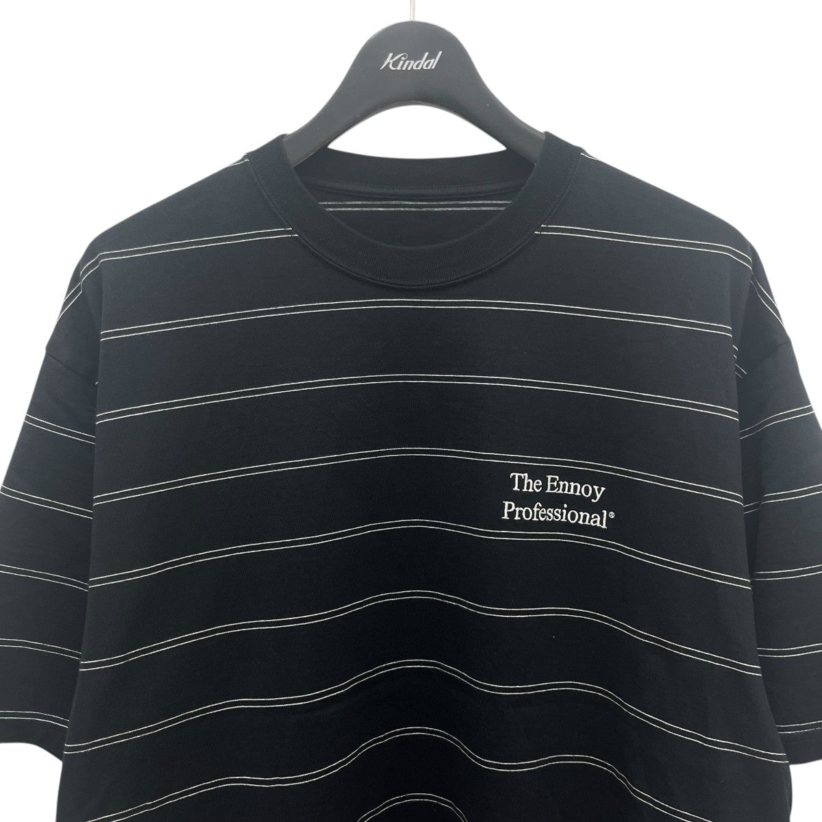 ENNOY(エンノイ) Panel Border S S T-ShirtボーダーTシャツ