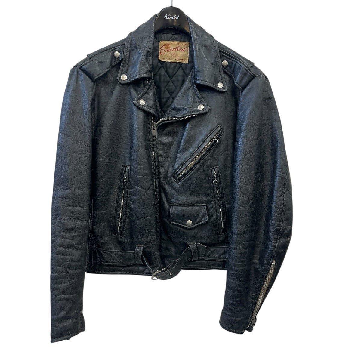 Excelled 70’ｓ vintageライダースジャケット 古着・中古-1枚目のアイテム画像