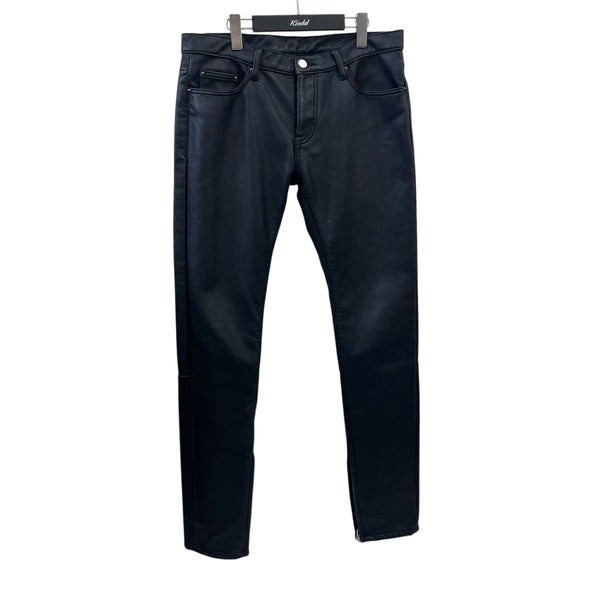 MNML(ミニマル) フェイクレザーパンツ ブラック サイズ 32｜【公式