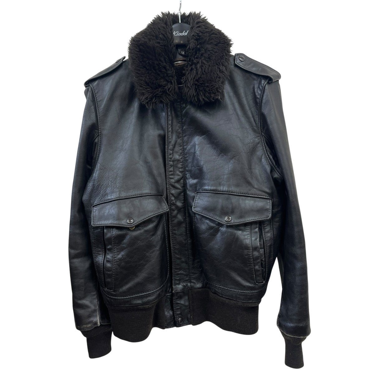 【684SM】 schott type G-1 ライナー付き（３８） Schott(ショット) G-1 vintageレザージャケット684SM 684SM ブラウン