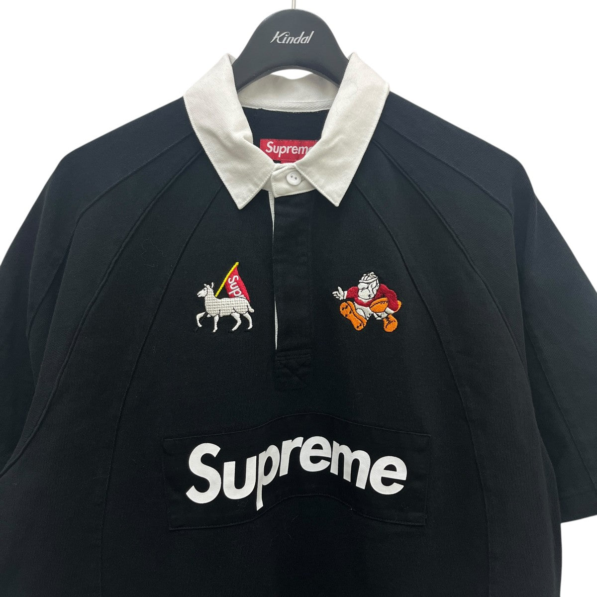 Supreme S S RUGBYラガーシャツ 古着・中古-3枚目のアイテム画像