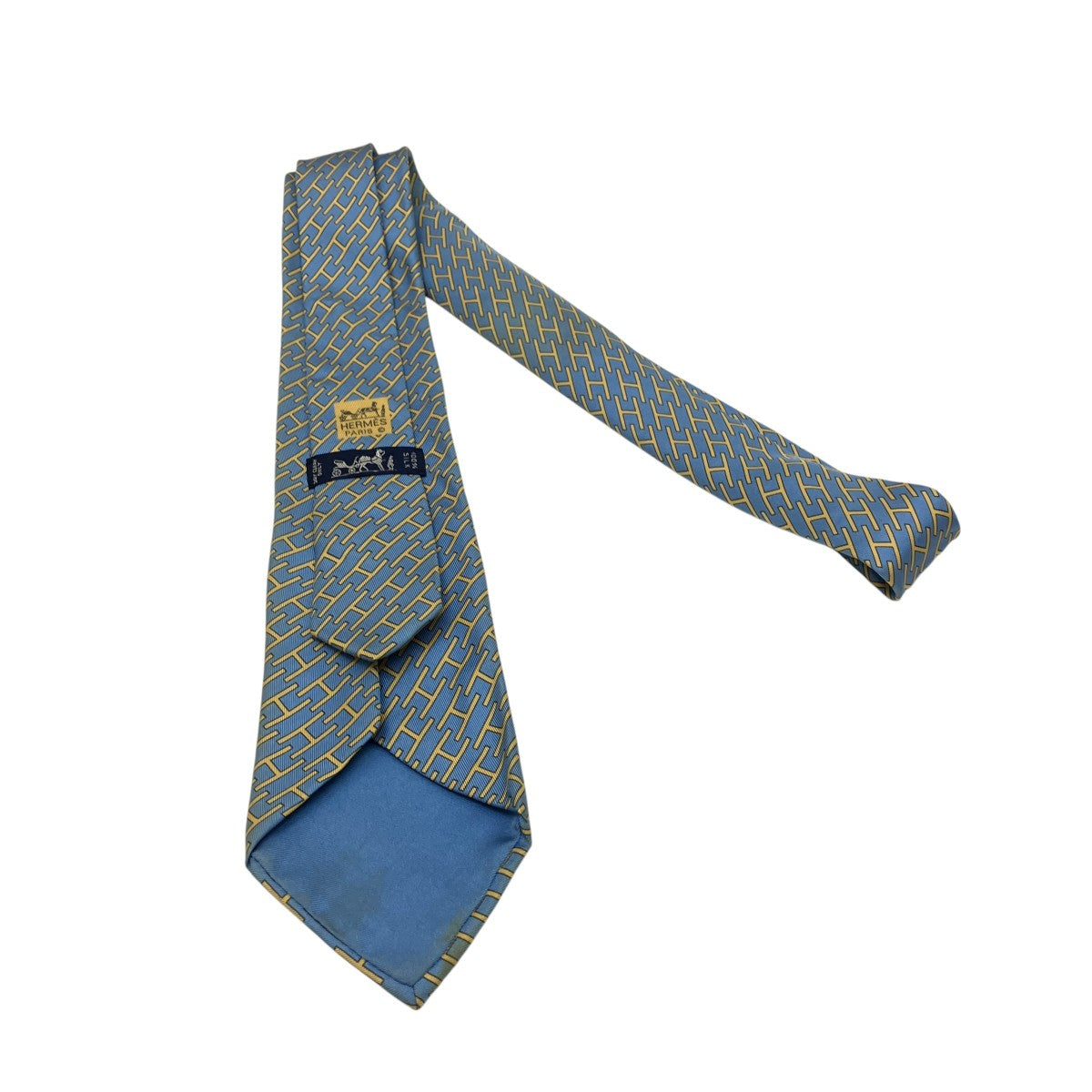 HERMES シルクネクタイ 古着・中古-3枚目のアイテム画像
