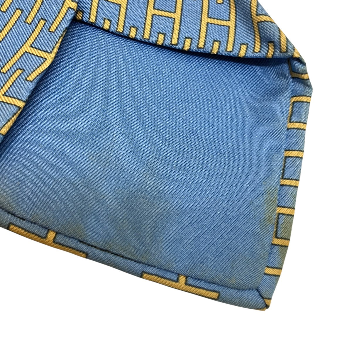 HERMES シルクネクタイ 古着・中古-5枚目のアイテム画像