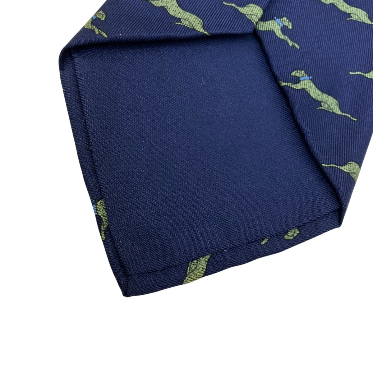 HERMES レオパード柄シルクネクタイ 古着・中古-5枚目のアイテム画像