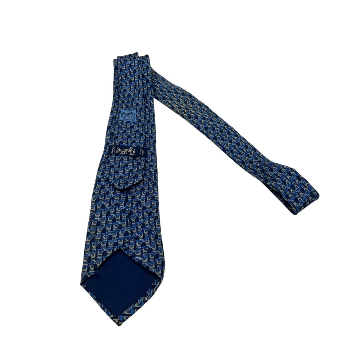 HERMES シルクネクタイ 古着・中古-3枚目のアイテム画像
