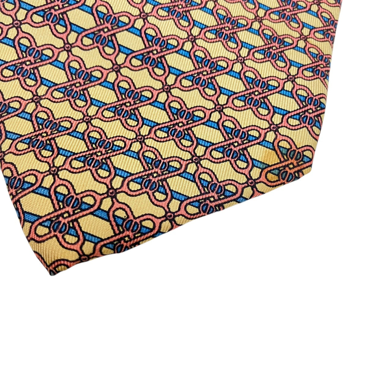 HERMES 総柄ネクタイ 古着・中古-5枚目のアイテム画像