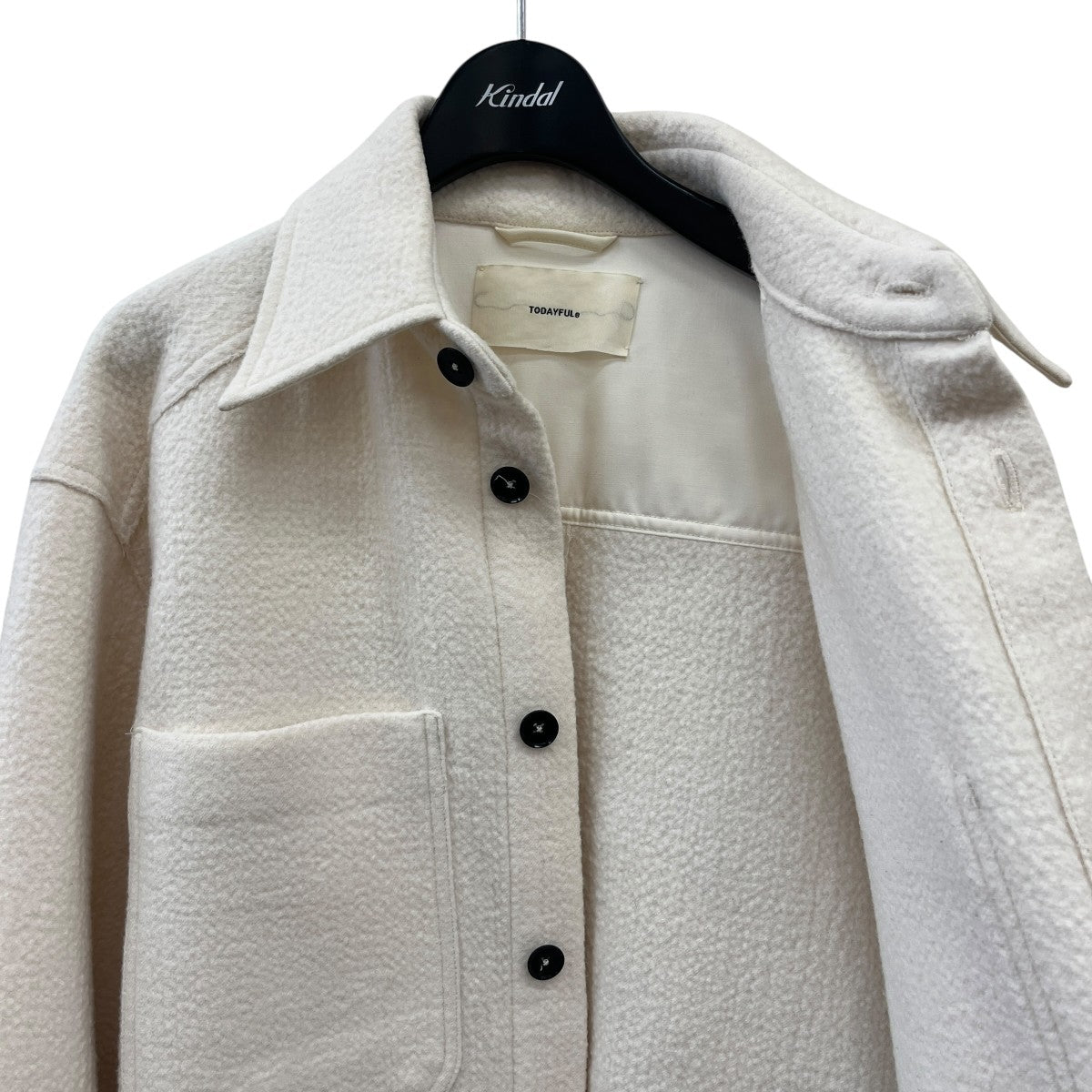 TODAYFUL Heavy Wool Jacketシャツジャケット12320103 古着・中古-5枚目のアイテム画像
