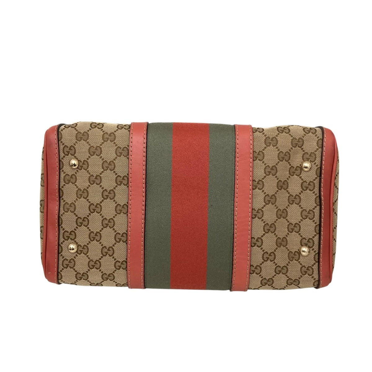 GUCCI GGキャンパス シェリーラインミニボストンバッグ247205 古着・中古-4枚目のアイテム画像