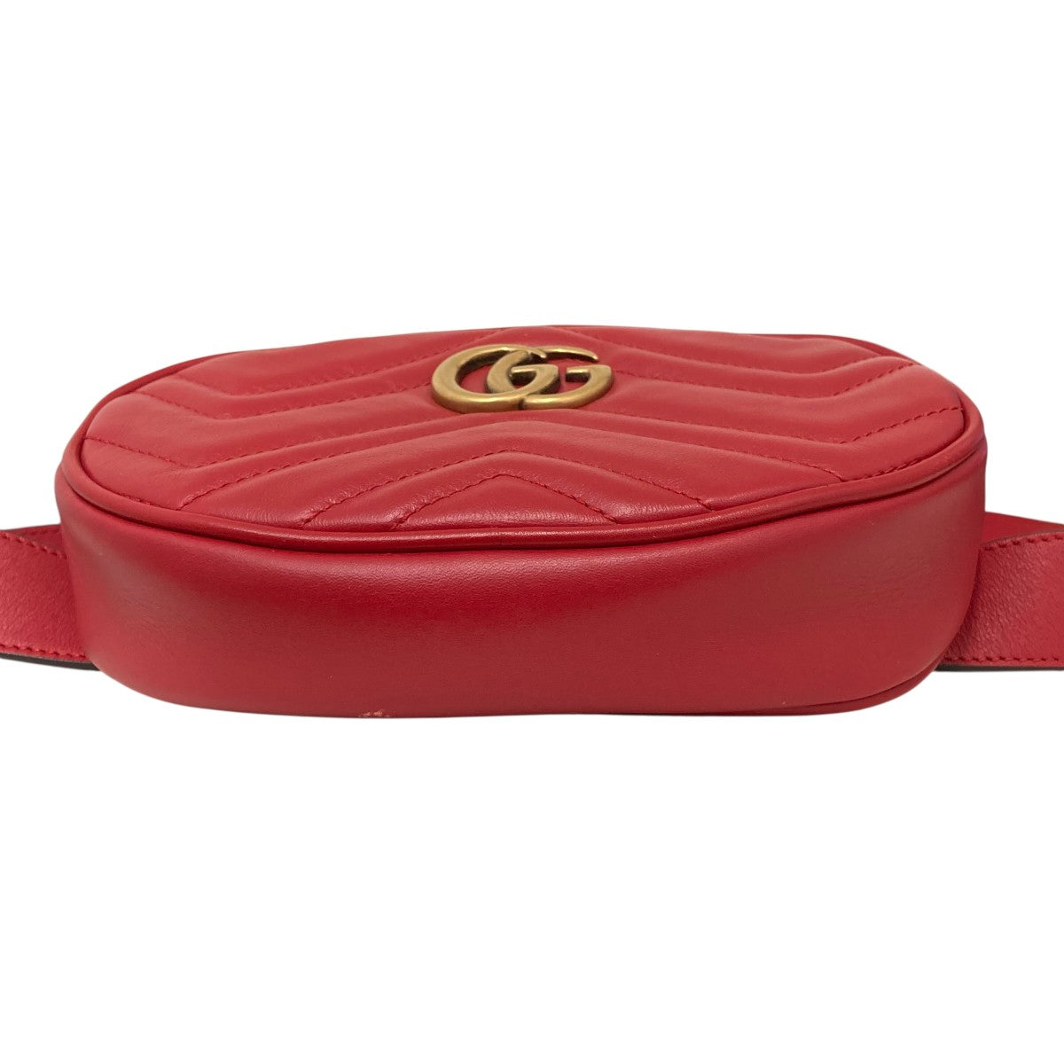 GUCCI GGマーモントキルティング ベルトバッグウエストバッグ476434 古着・中古-3枚目のアイテム画像