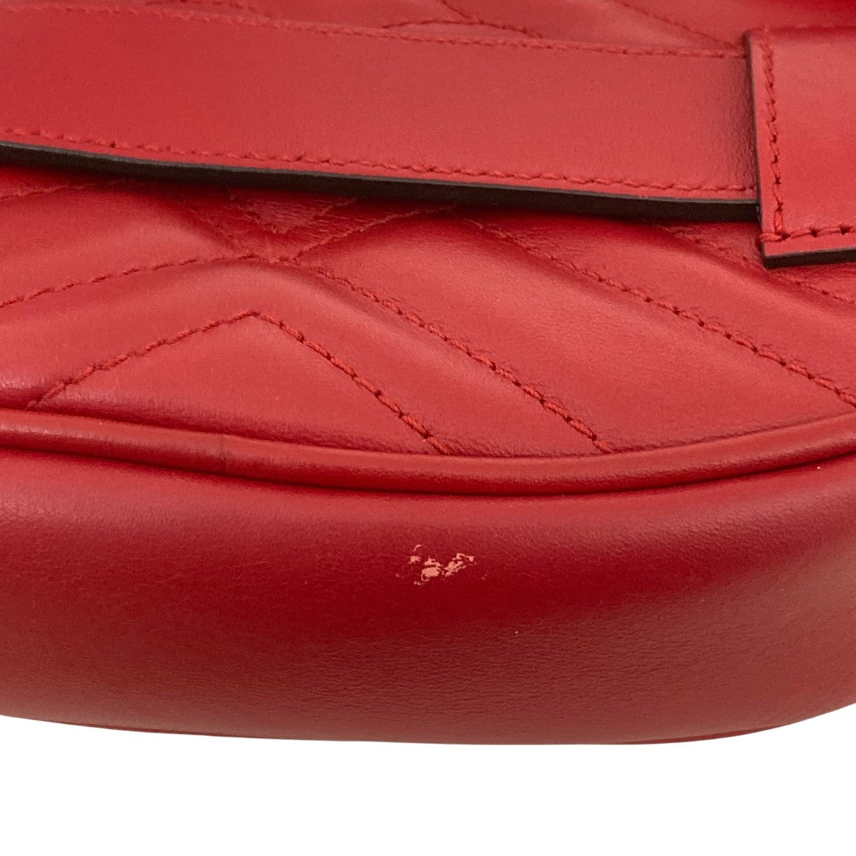 GUCCI GGマーモントキルティング ベルトバッグウエストバッグ476434 古着・中古-6枚目のアイテム画像