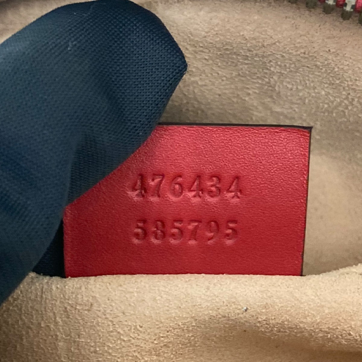 GUCCI GGマーモントキルティング ベルトバッグウエストバッグ476434 古着・中古-8枚目のアイテム画像