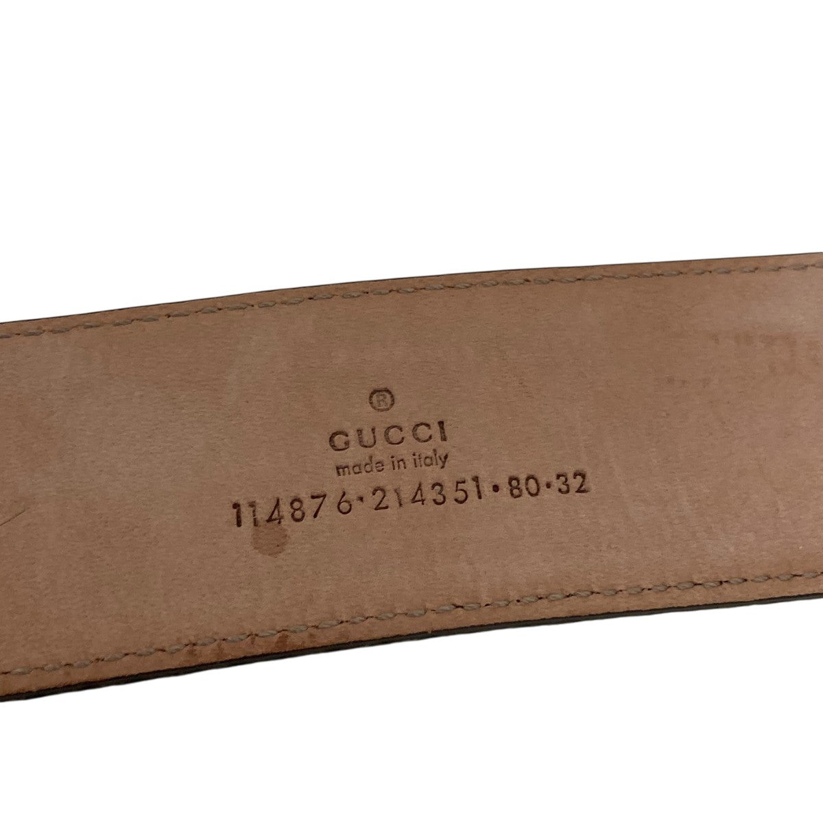 GUCCI ベルト114876 古着・中古-5枚目のアイテム画像