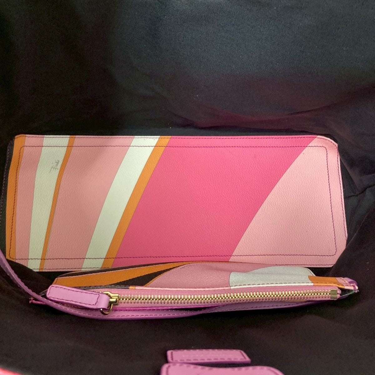 Emilio Pucci トートバッグPVC 古着・中古-5枚目のアイテム画像