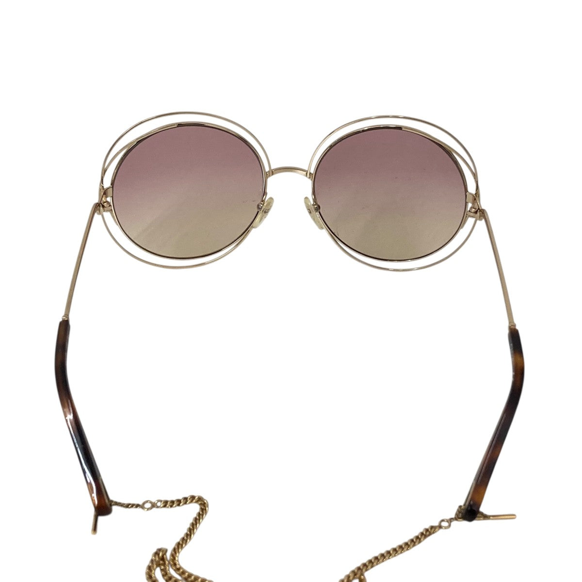 Chloe(クロエ) グラスコード付きサングラスCE114S CE114S ゴールド