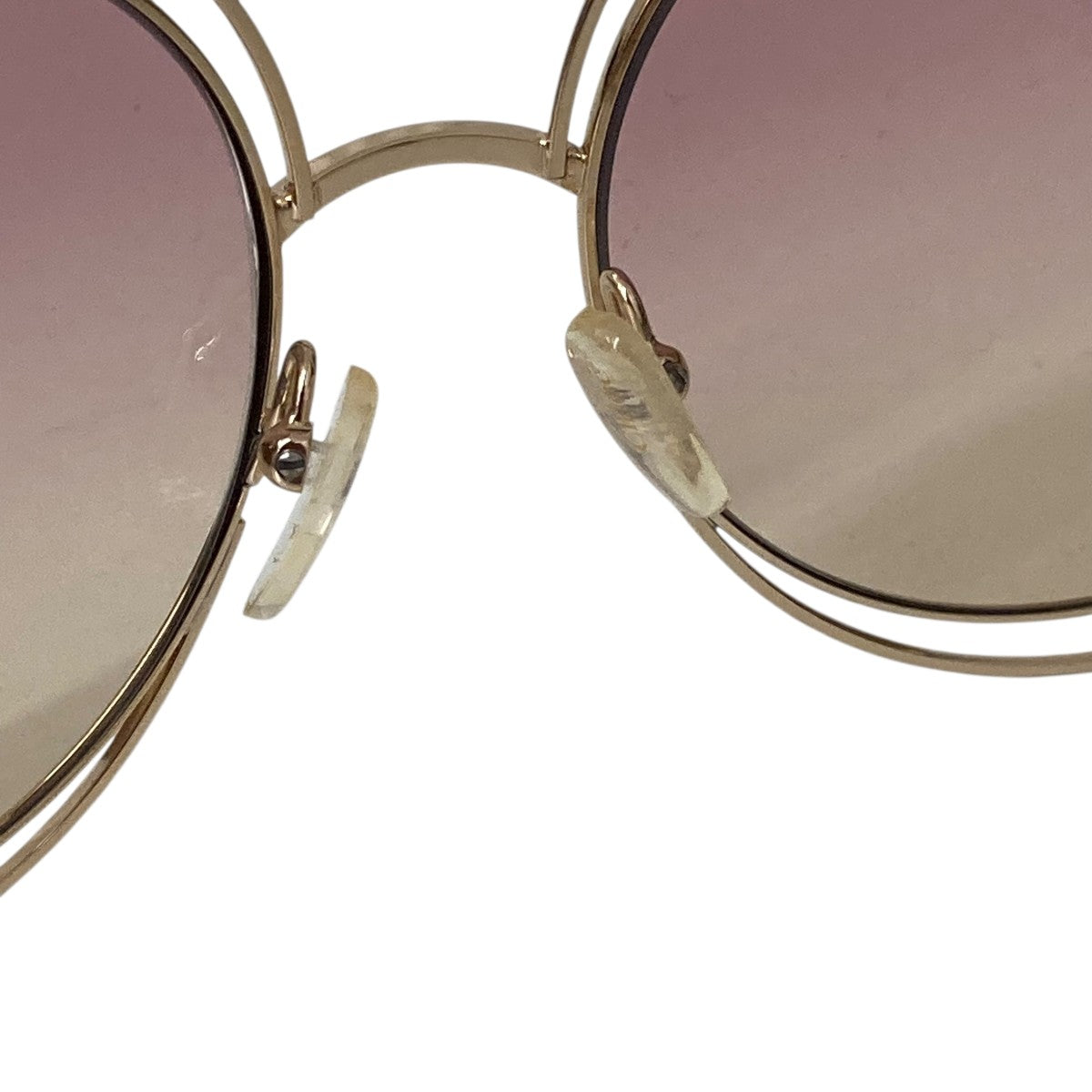 Chloe(クロエ) グラスコード付きサングラスCE114S CE114S ゴールド