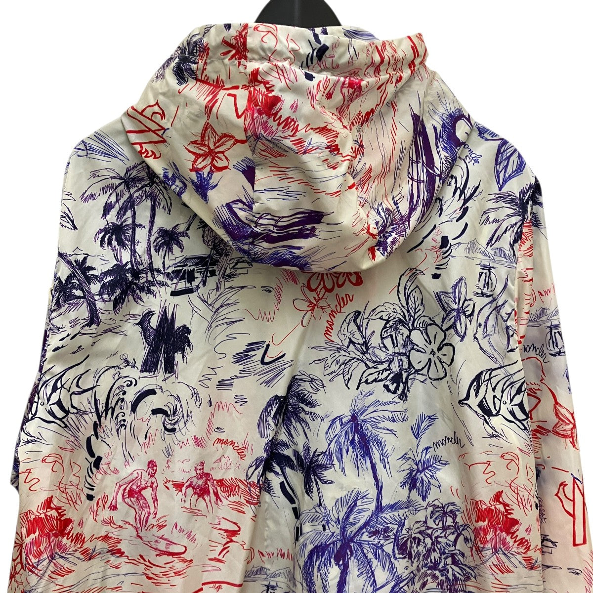 MONCLER FRASERナイロンジャケット 古着・中古-4枚目のアイテム画像