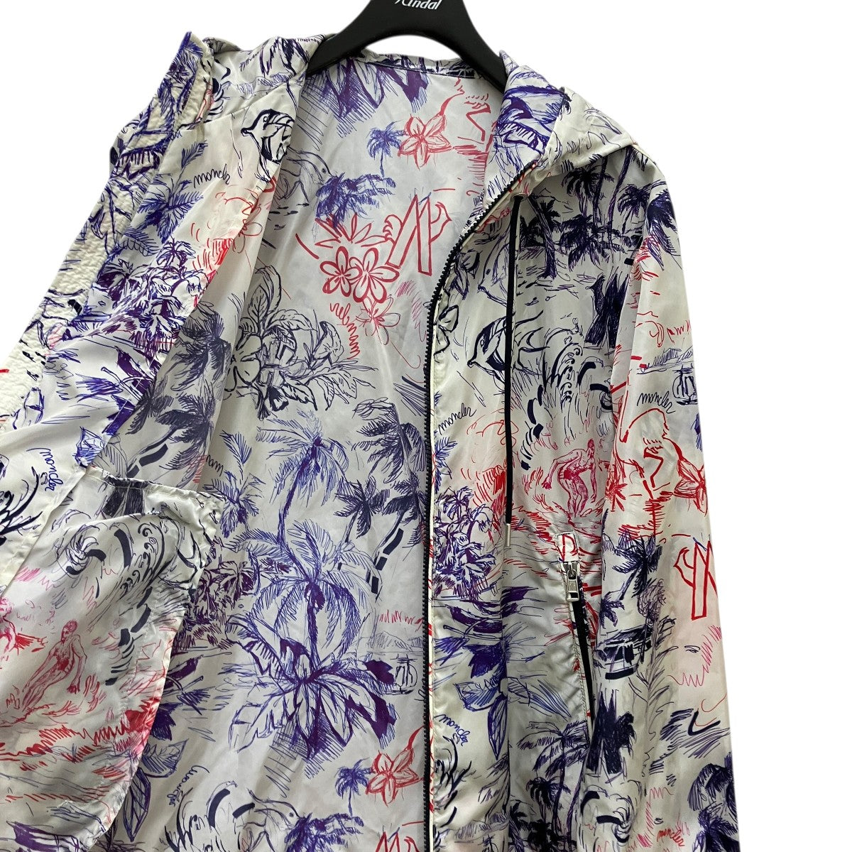 MONCLER FRASERナイロンジャケット 古着・中古-5枚目のアイテム画像