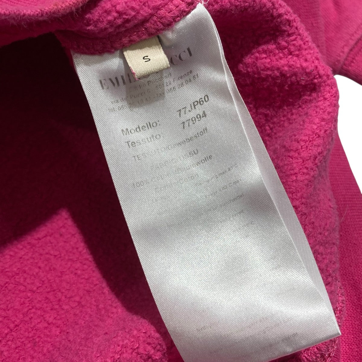 Emilio Pucci クルーネックスウェット 古着・中古-5枚目のアイテム画像