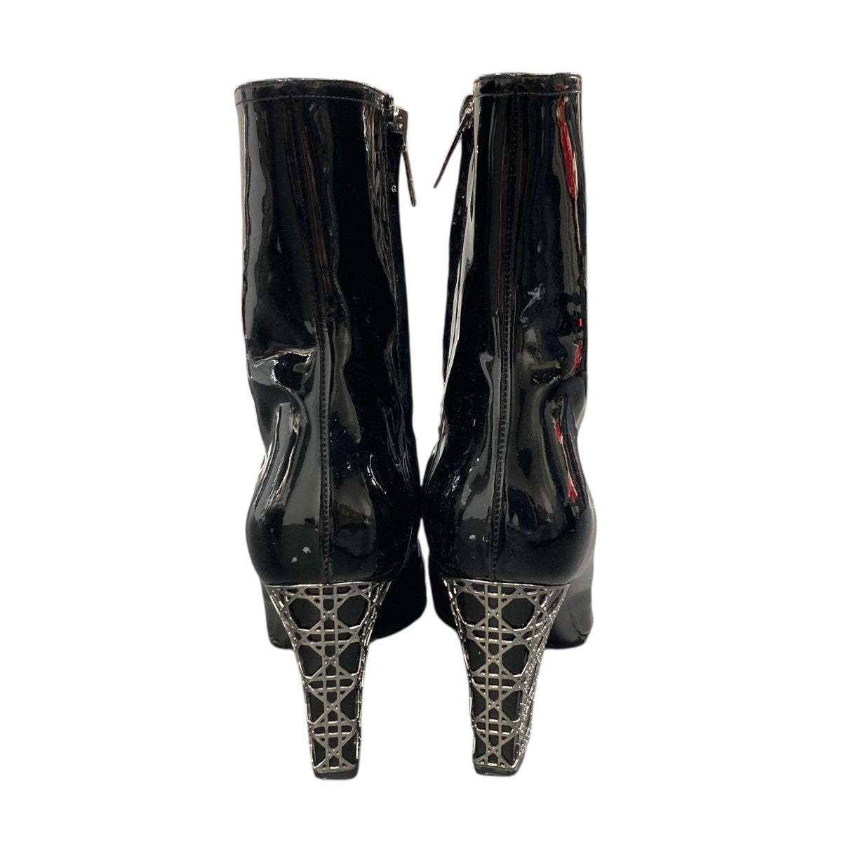 Christian Dior パテントヒールブーツ 古着・中古-5枚目のアイテム画像