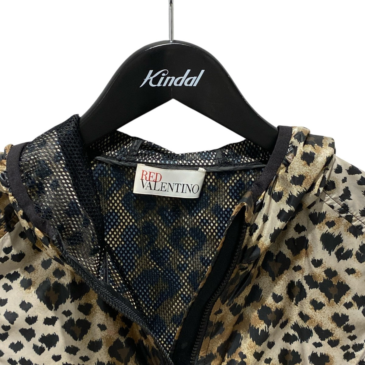 RED VALENTINO レオパードジップアジャケット 古着・中古-3枚目のアイテム画像