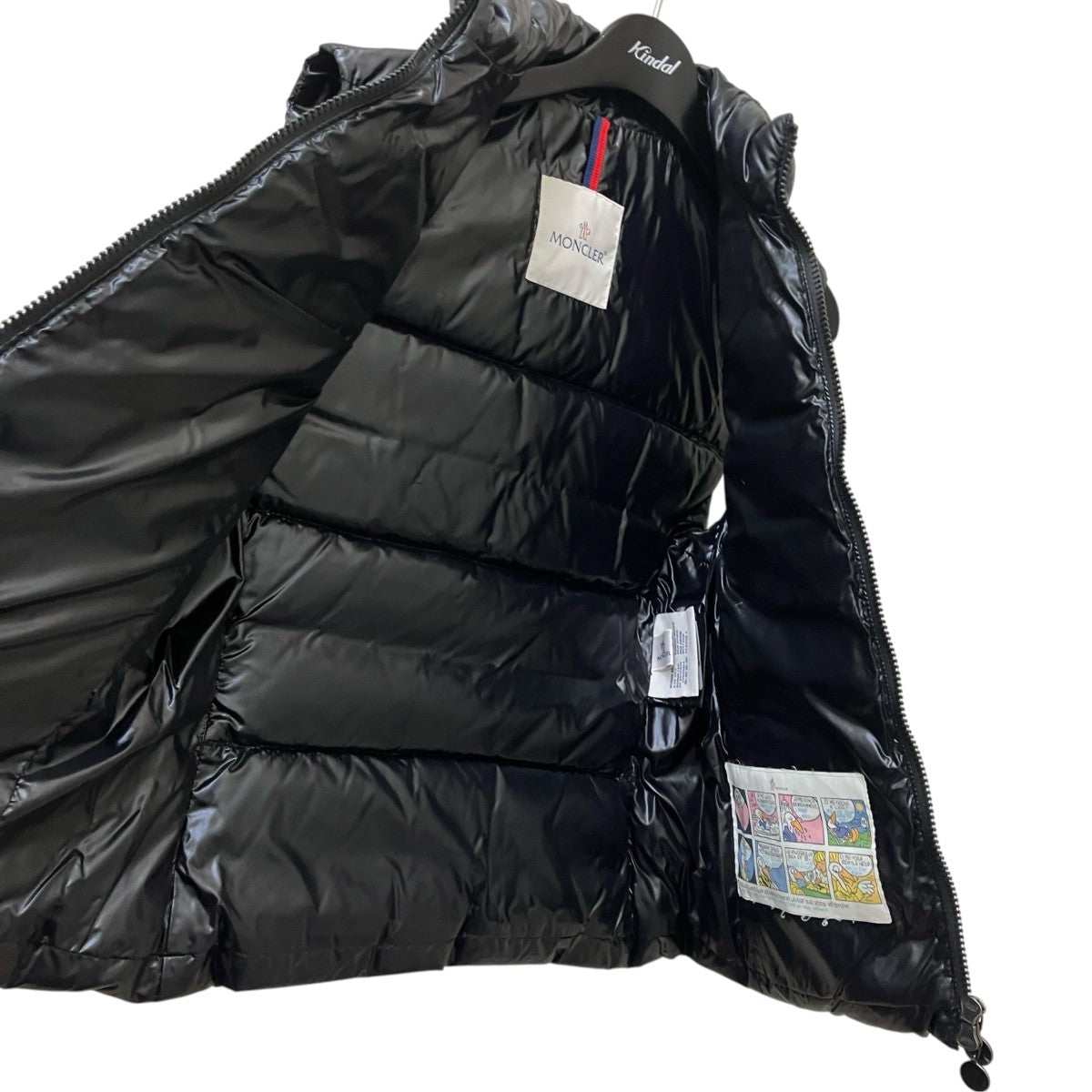 MONCLER GHANYダウンベスト 古着・中古-4枚目のアイテム画像