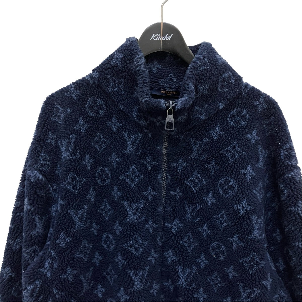LOUIS VUITTON モノグラム柄ボアジャケット 古着・中古-2枚目のアイテム画像