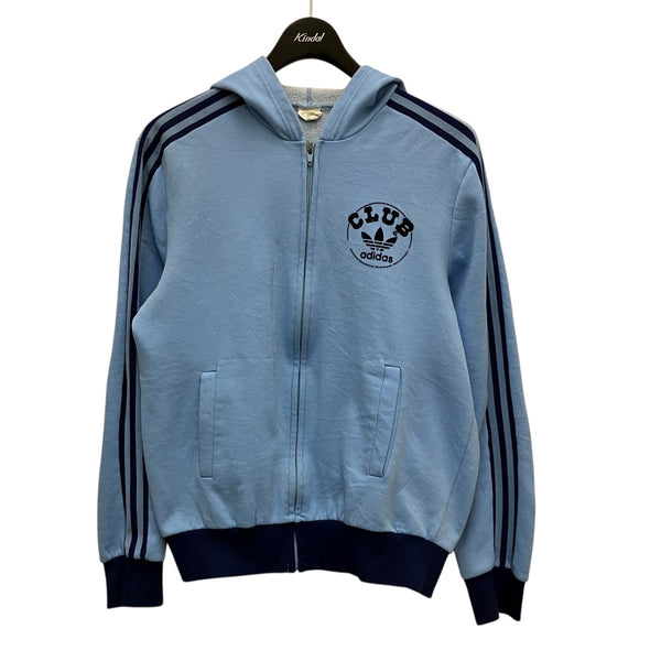 【リバーシブル】アディダスオリジナル ジャージ フルジップアップ パーカー adidas(アディダス) 70'sジップアップパーカー ブルー｜【公式