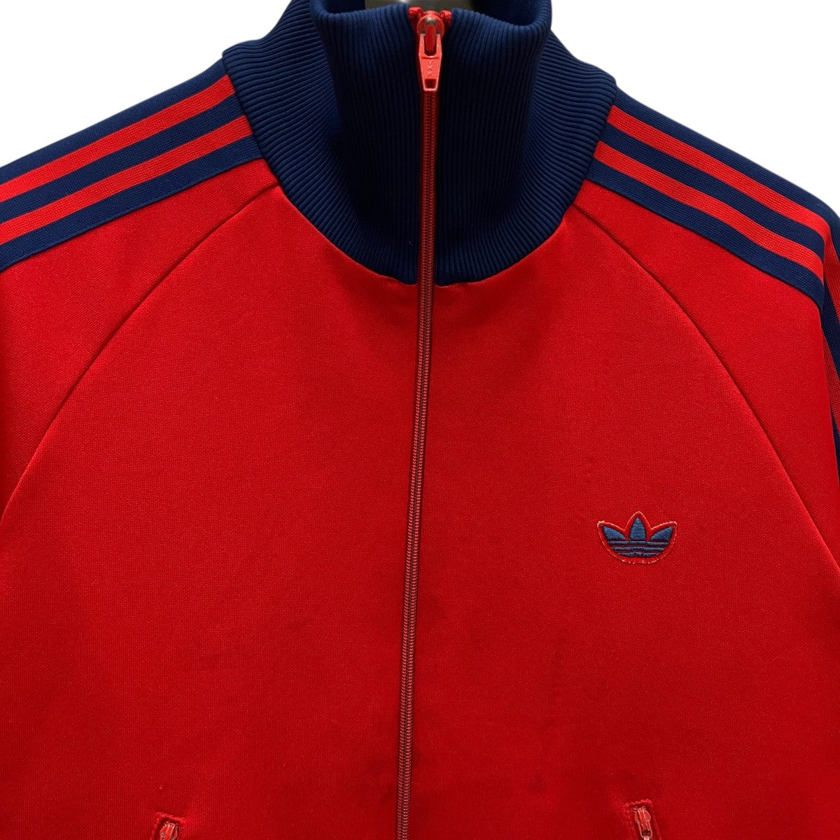 adidas デサント製 80’ｓトラックジャケット 古着・中古-3枚目のアイテム画像