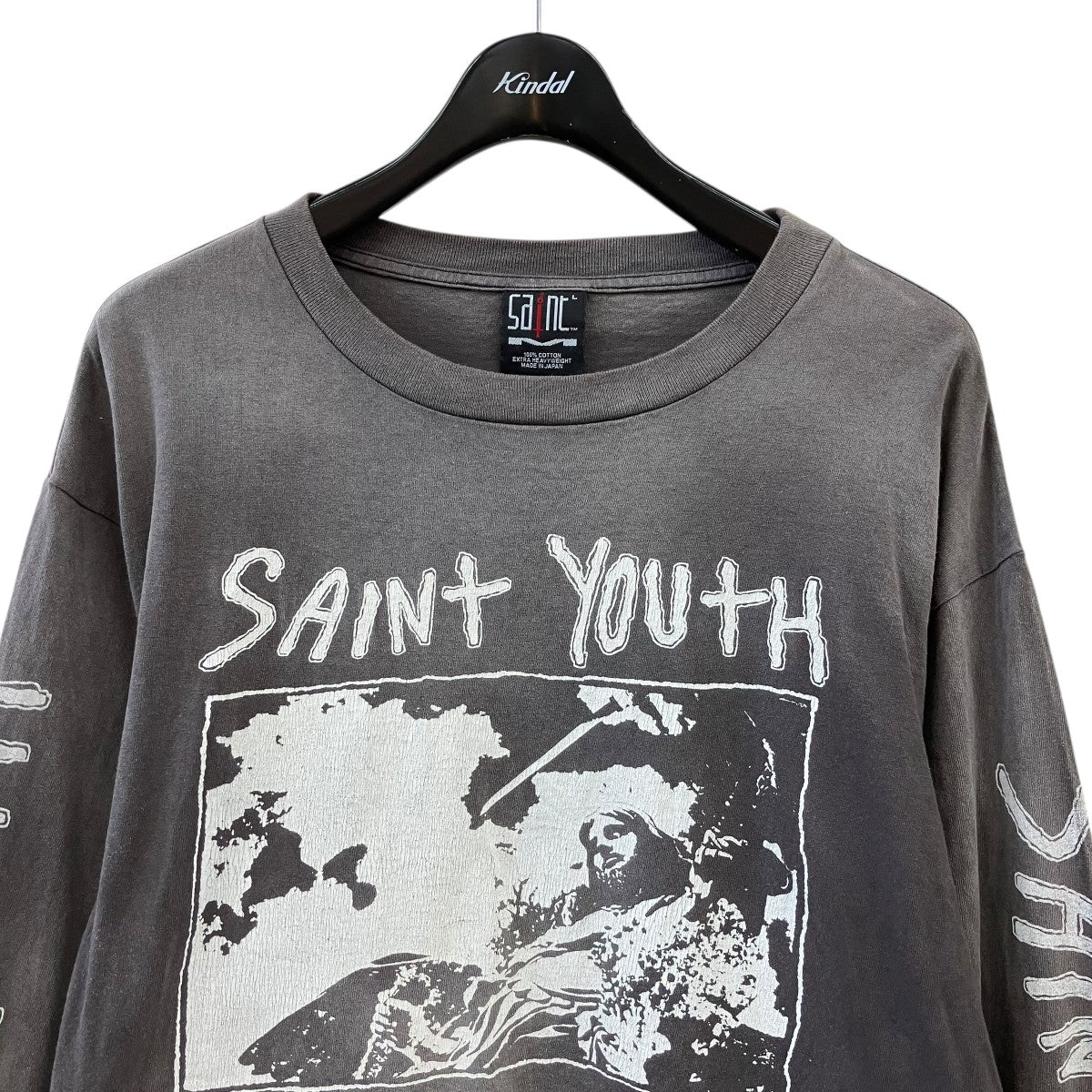 SAINT MICHAEL×WIND AND SEA ロングスリーブTシャツSM-A21-0000-061 SM