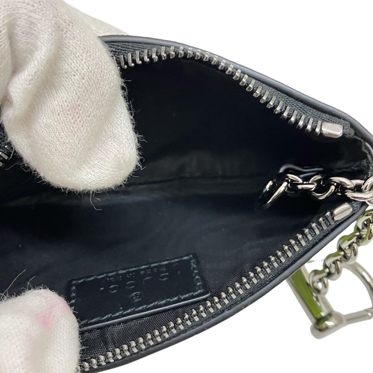 GUCCI クロマキーポーチポーチ835703 古着・中古-6枚目のアイテム画像