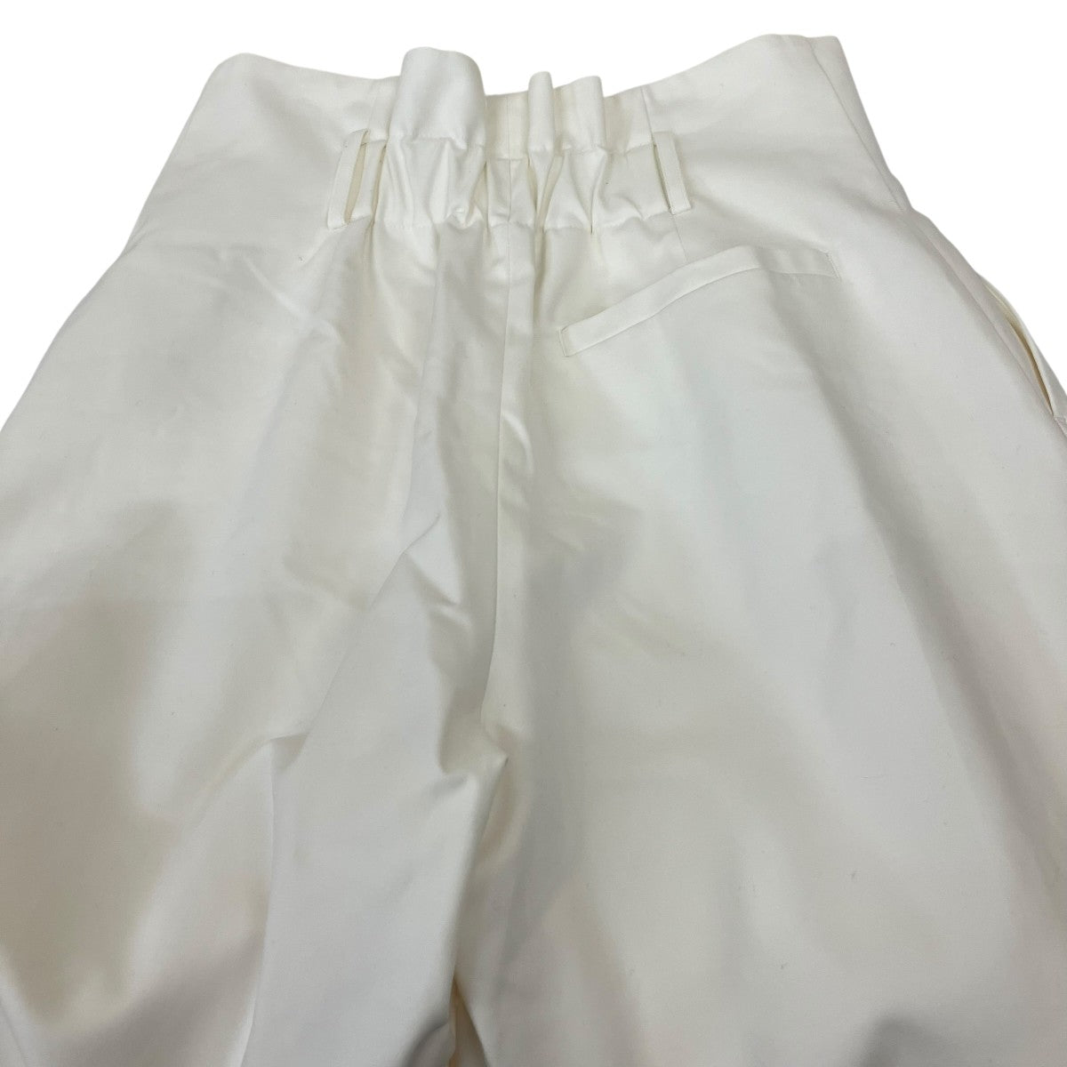 STUDIOUS Wide Double Hem Trousersワイドパンツ125541002 古着・中古-4枚目のアイテム画像