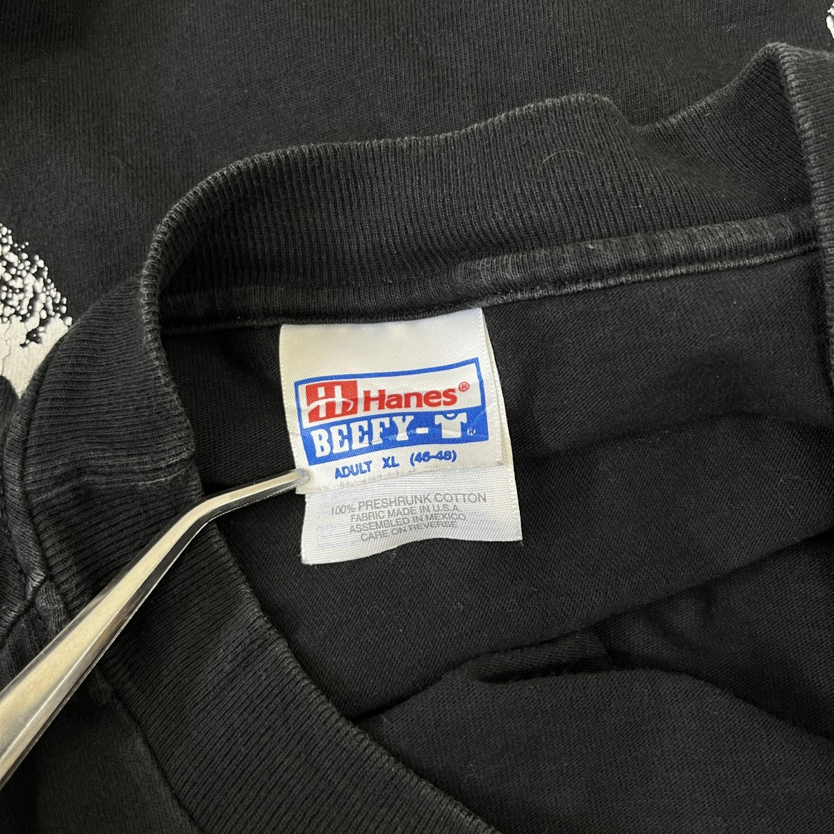 Hanes(ヘインズ) 90-00S vintage半袖Tシャツ ブラック サイズ XL