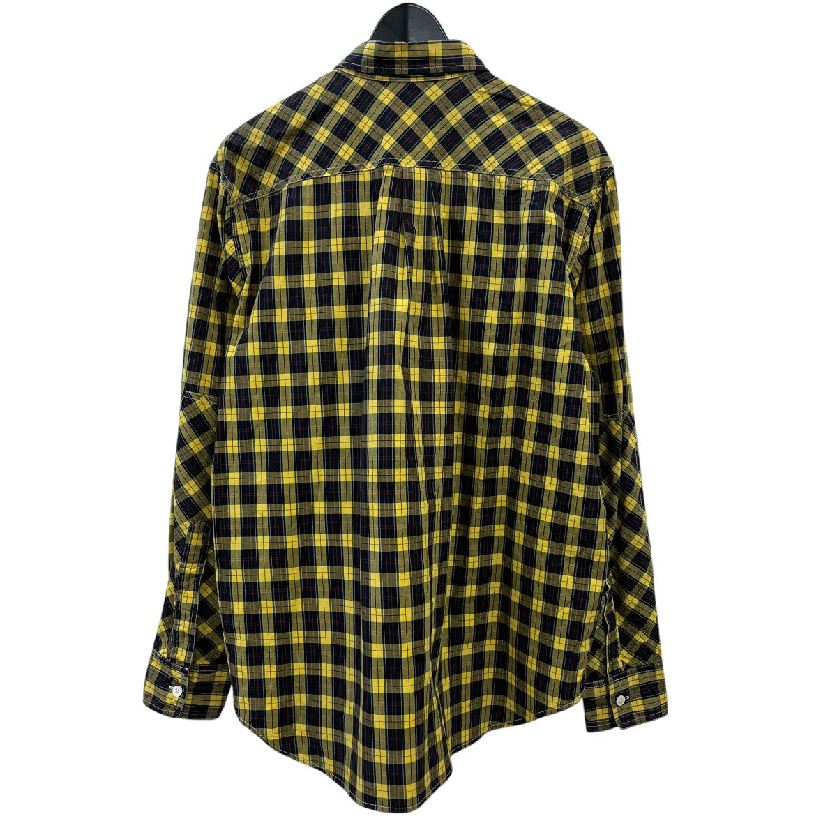 stussy 00Sチェック長袖シャツ 古着・中古-2枚目のアイテム画像