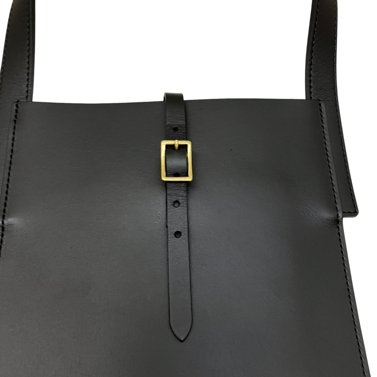 Hender Scheme(エンダースキーマ) レザーショルダーバッグ ブラック