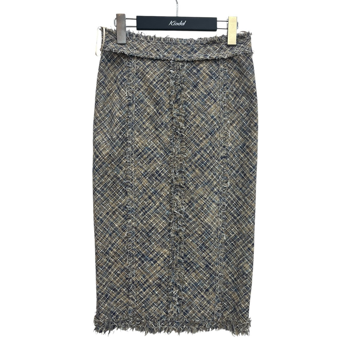 LOUIS VUITTON サマーツイードスカート 古着・中古-1枚目のアイテム画像