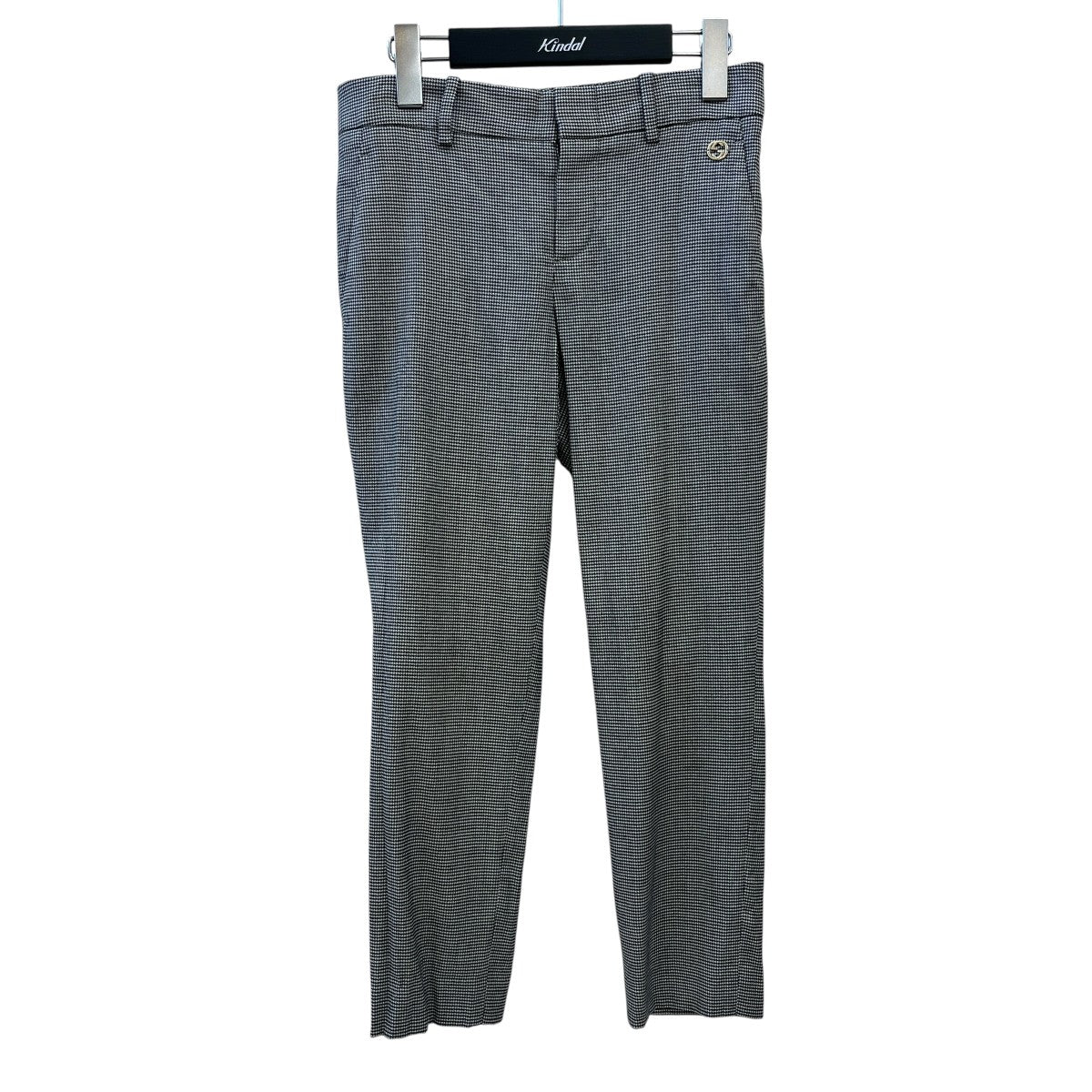 GUCCI ハウンドトゥーステーパードスラックス 古着・中古-1枚目のアイテム画像