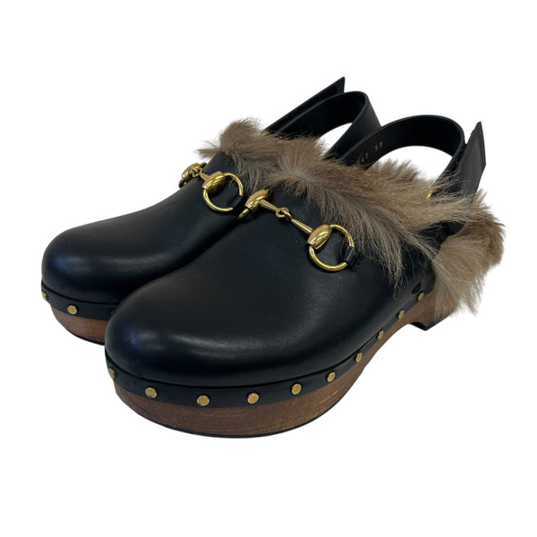 GUCCI(グッチ) サボサンダル397747 397747 ブラック サイズ 37｜【公式