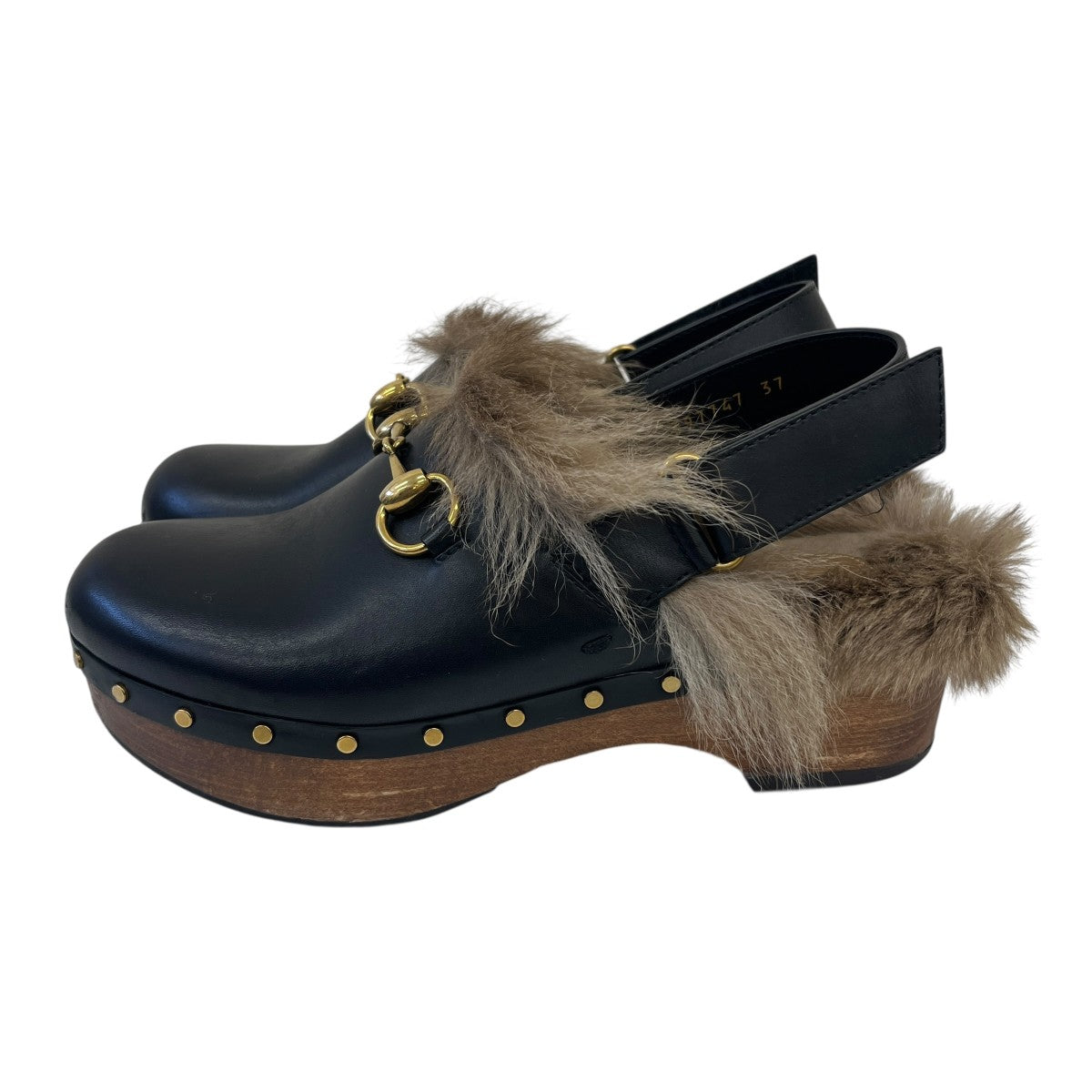 GUCCI(グッチ) サボサンダル397747 397747 ブラック サイズ 37｜【公式