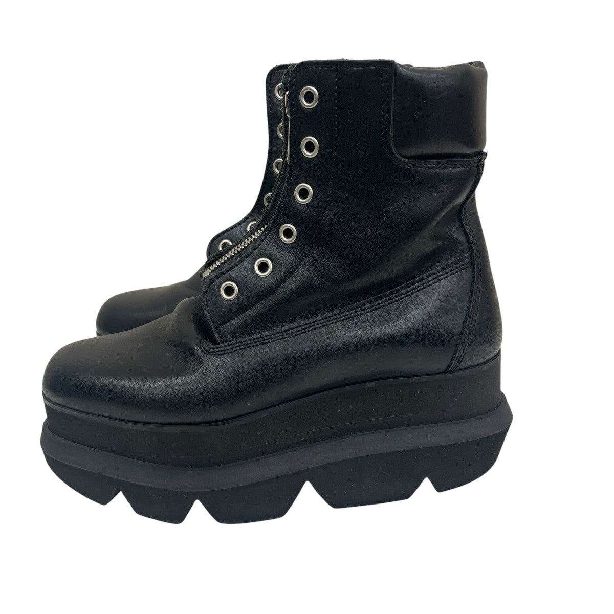 sacai フロントジップブーツ20-05249 古着・中古-2枚目のアイテム画像