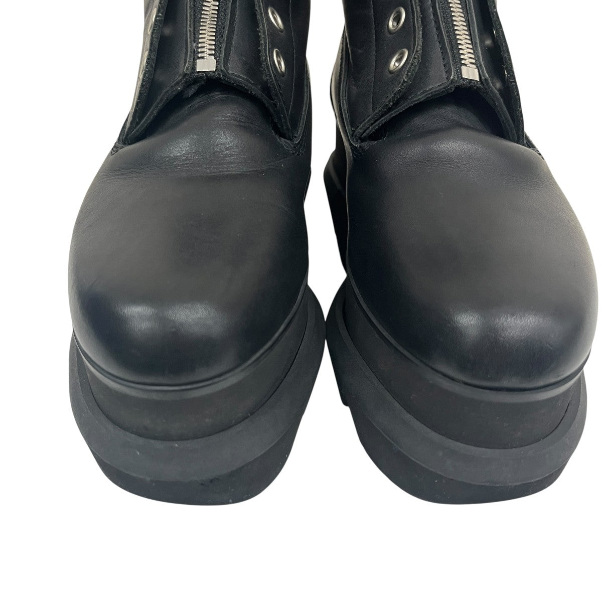 sacai フロントジップブーツ20-05249 古着・中古-8枚目のアイテム画像
