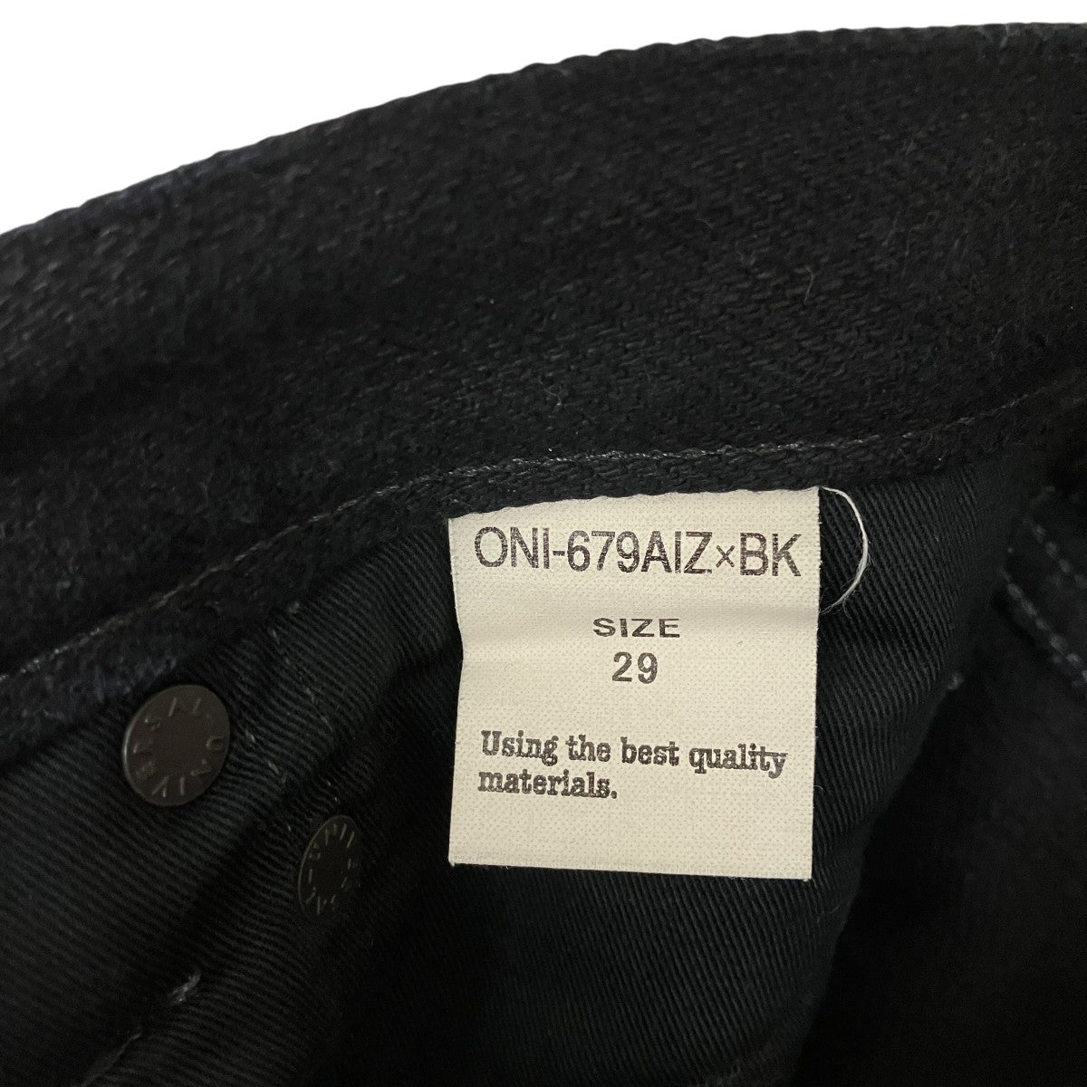 ONI DENIM パンツONI-679AIZ 古着・中古-7枚目のアイテム画像