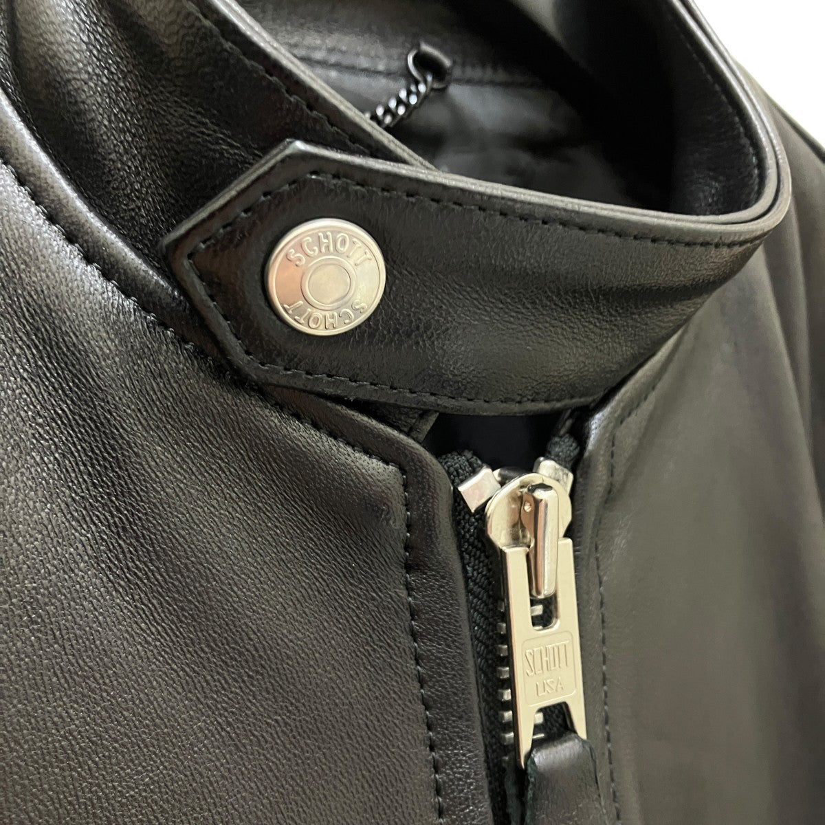 Schott レザージャケット782-3950078 古着・中古-4枚目のアイテム画像