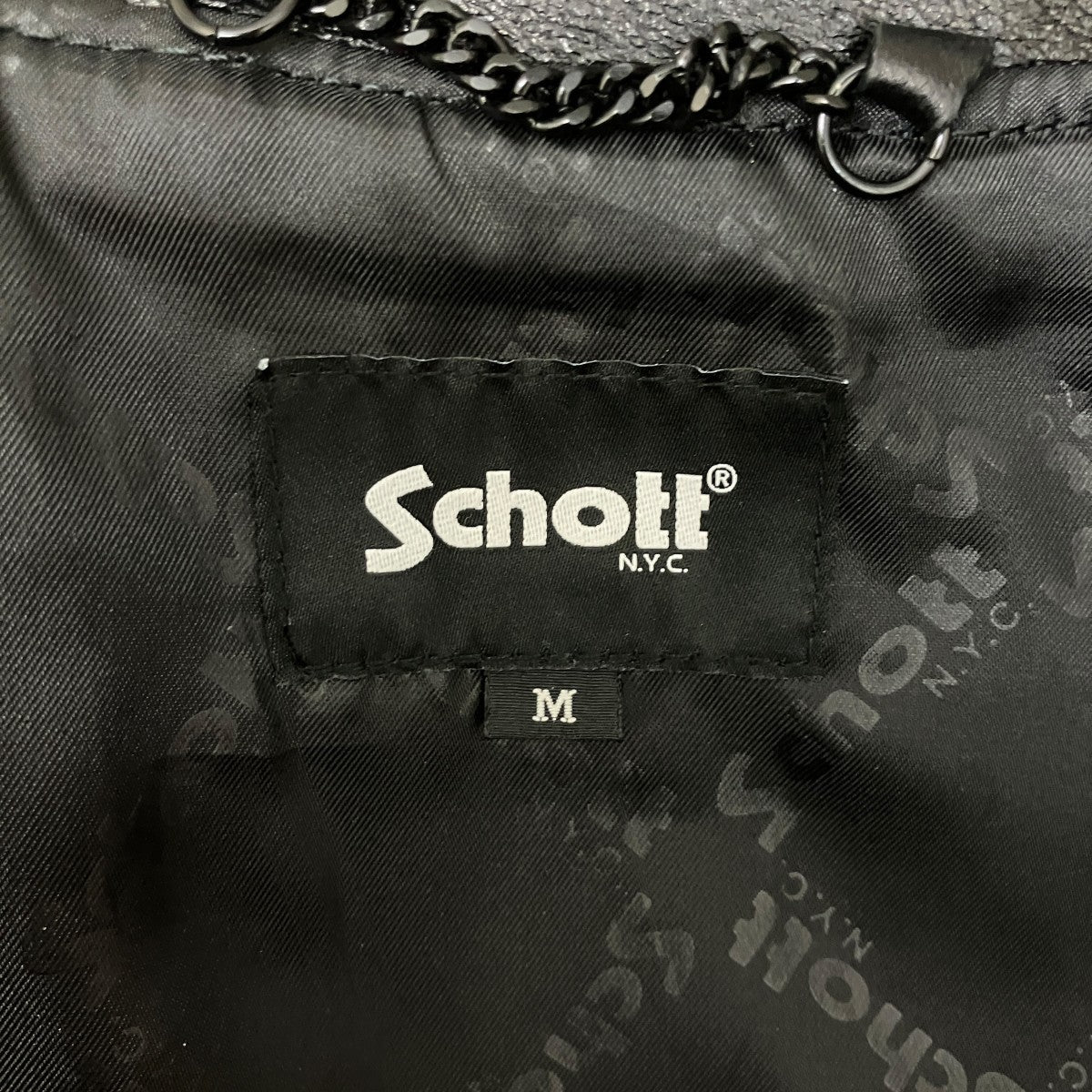 Schott レザージャケット782-3950078 古着・中古-8枚目のアイテム画像