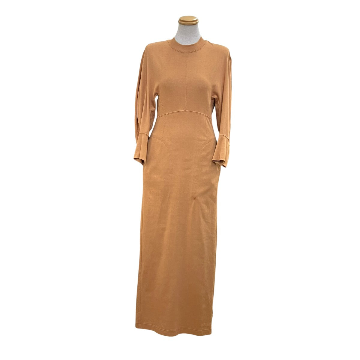 mame kurogouchi 長袖ワンピースMM23PS-JS732 Cotton Jersey Dress 古着・中古-1枚目のアイテム画像
