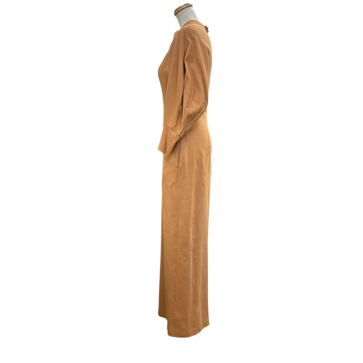 mame kurogouchi 長袖ワンピースMM23PS-JS732 Cotton Jersey Dress 古着・中古-3枚目のアイテム画像