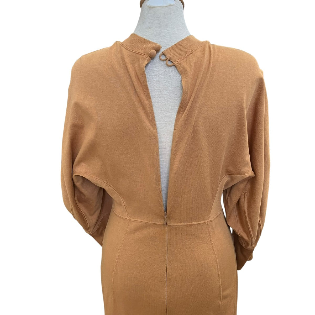 mame kurogouchi 長袖ワンピースMM23PS-JS732 Cotton Jersey Dress 古着・中古-4枚目のアイテム画像