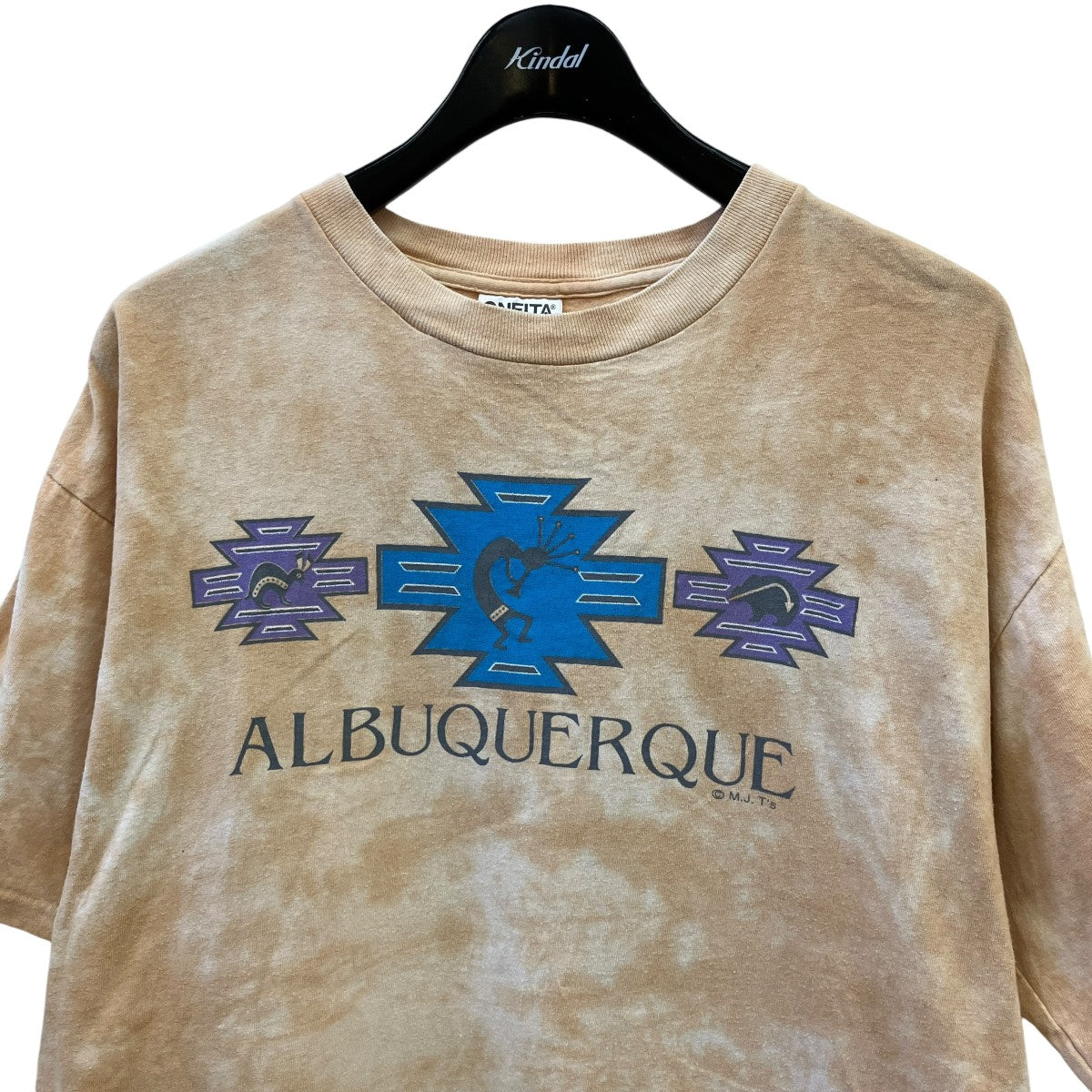 ONEITA 80S vintage半袖TシャツALBUQUERQUE 古着・中古-3枚目のアイテム画像