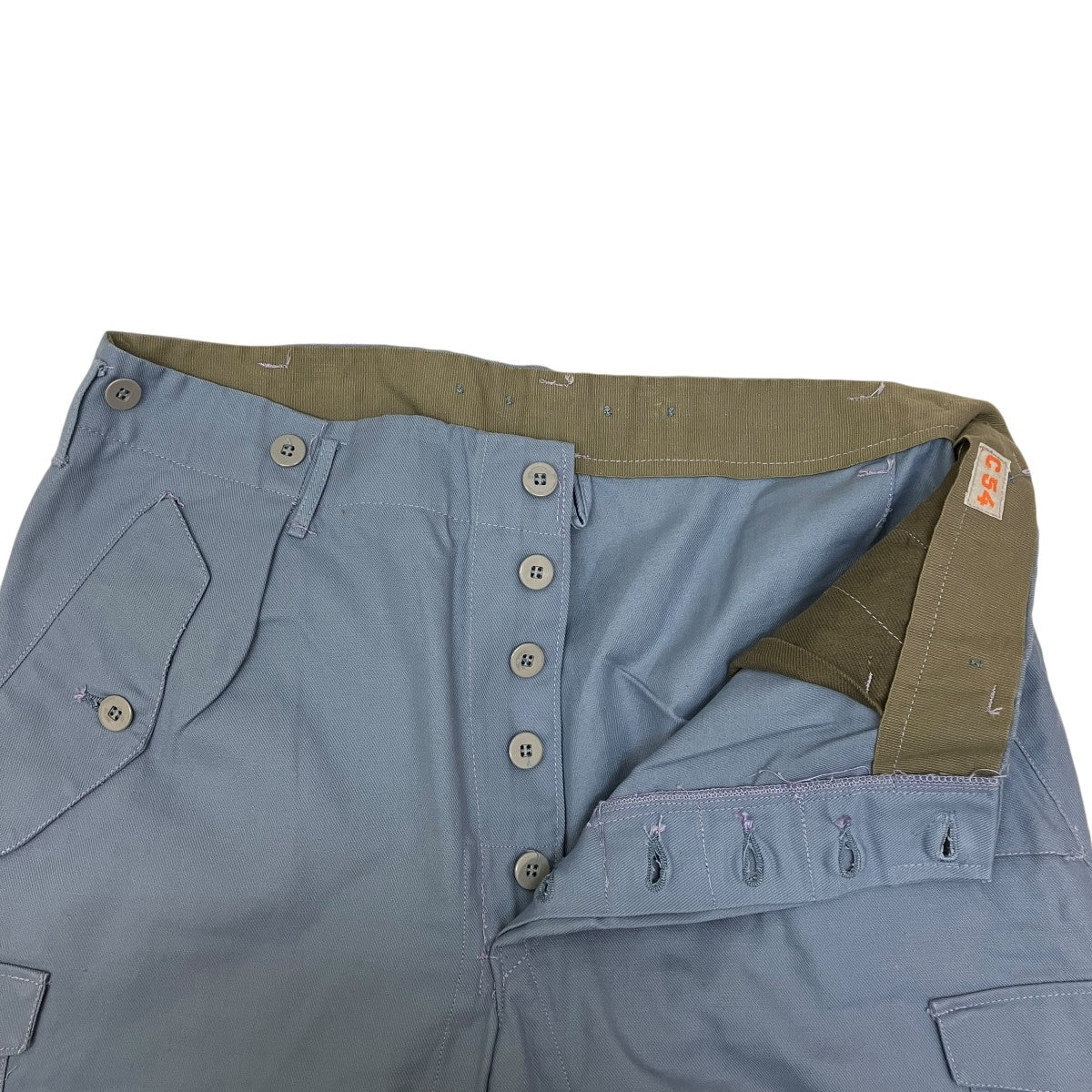 MILITALY スウェーデン軍カーゴパンツC54 古着・中古-3枚目のアイテム画像