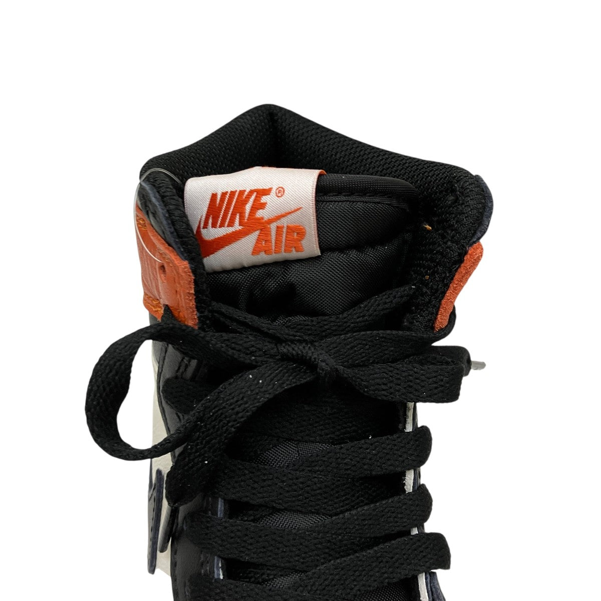 NIKE(ナイキ) AIR JORDAN 1 RETRO HIGH OG GS BLACK BLACK-SAIL